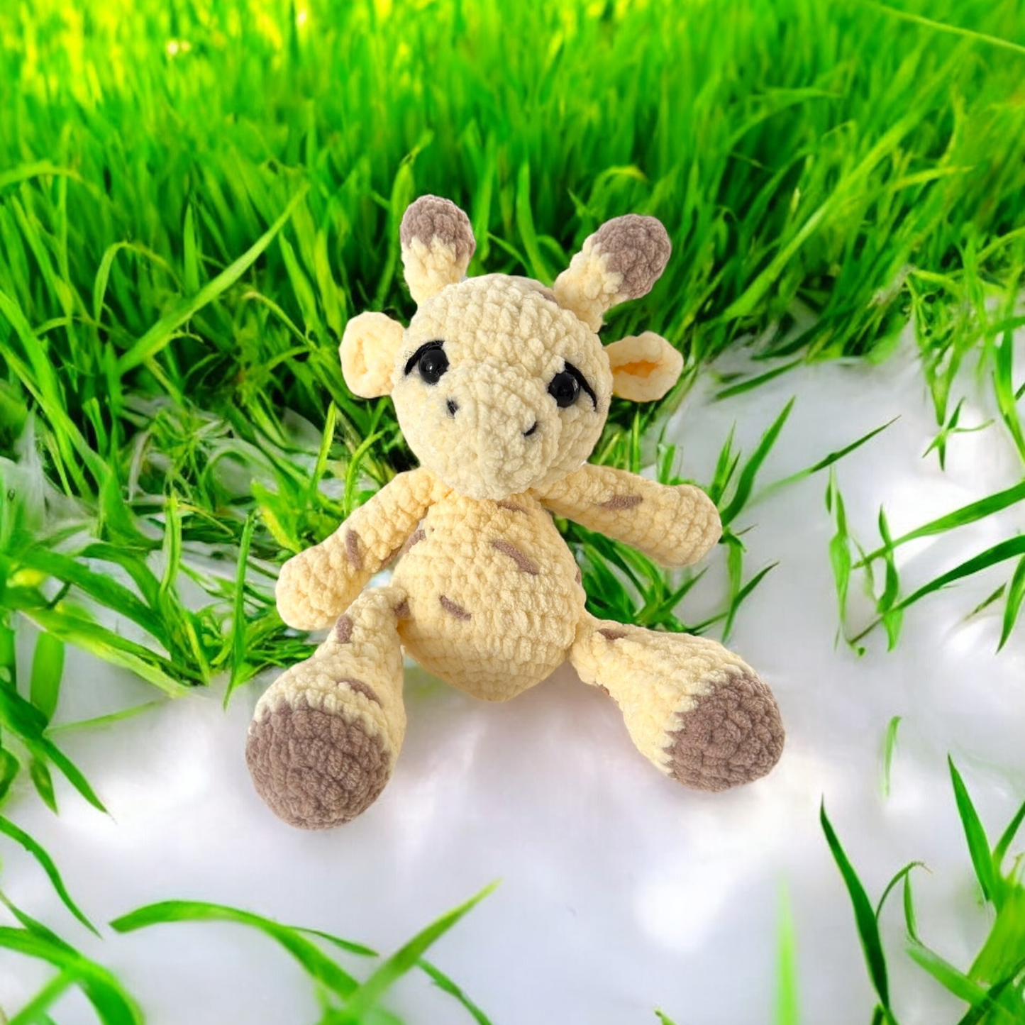 Girafe, peluche amigurumi au crochet fait main - Da&va