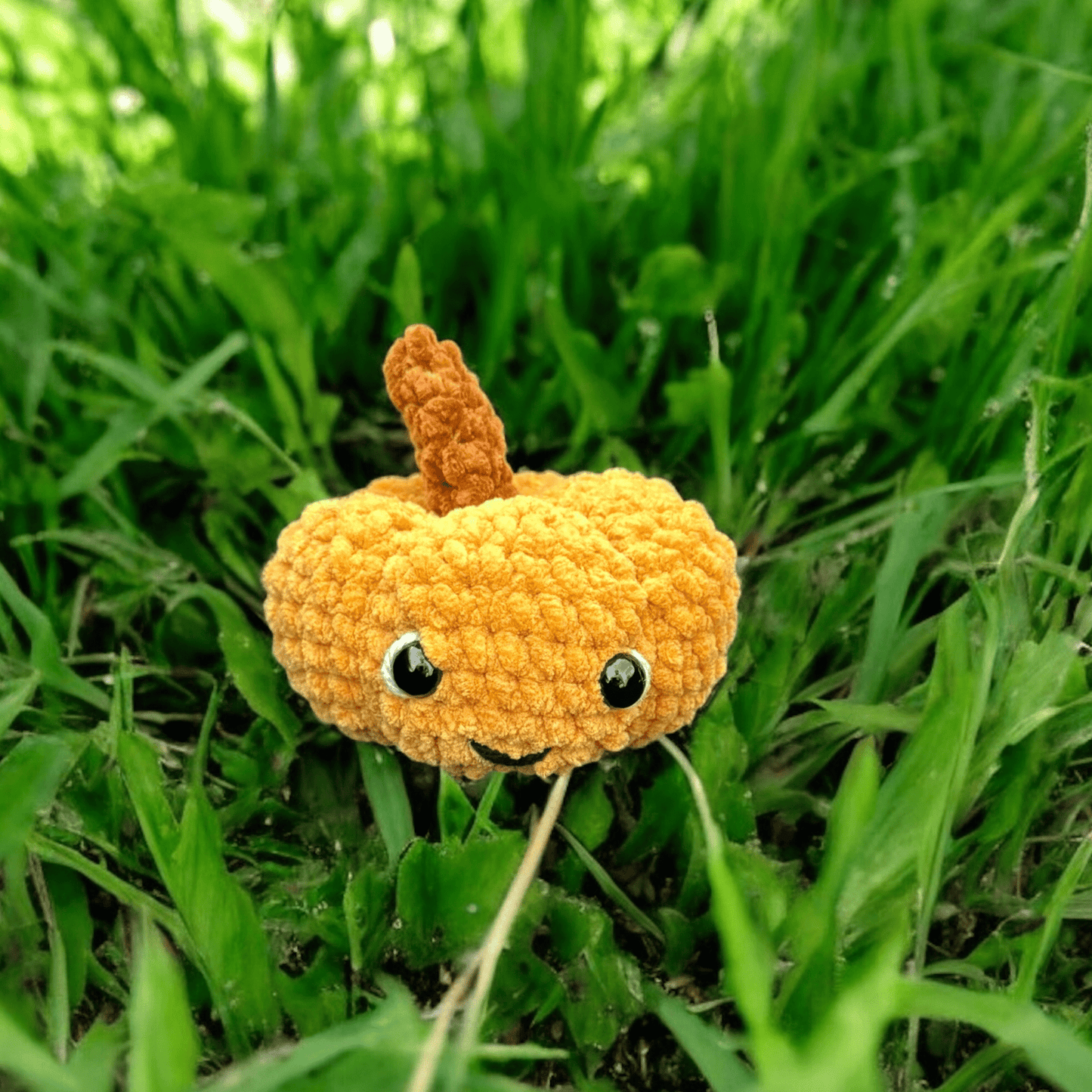 Citrouille, peluche amigurumi au crochet fait main - Da&va