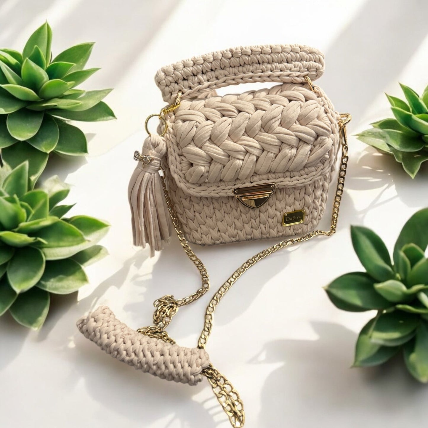 Sac Eva, sac au crochet fait main - Da&va