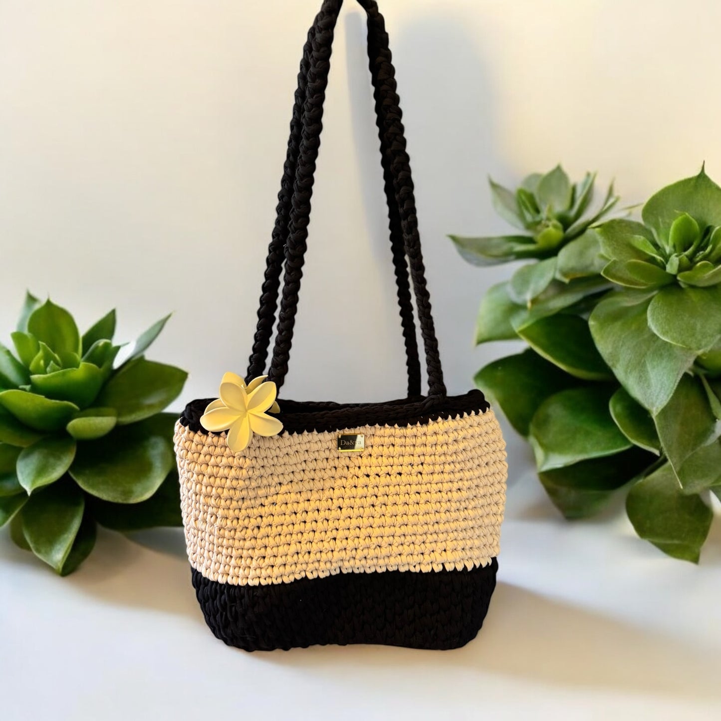 Finitions sac crochet fait main Luli