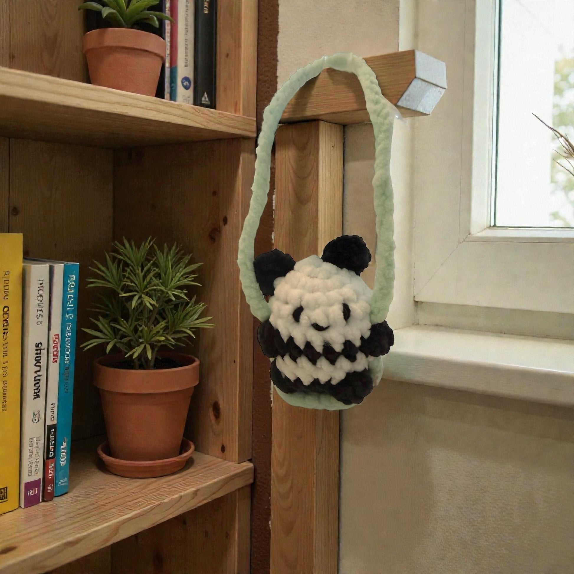 Animaux rétro, décoration voiture au crochet fait main - Da&va