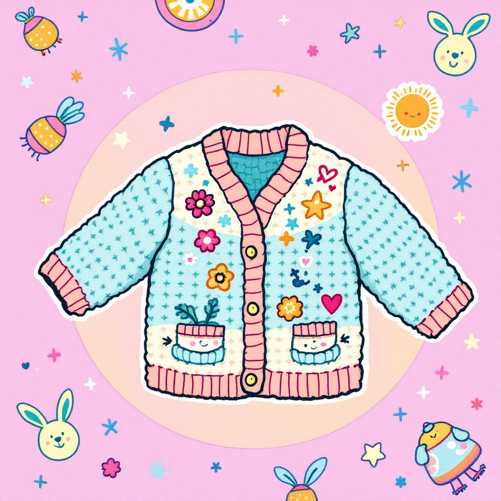 Cardigan à personnaliser